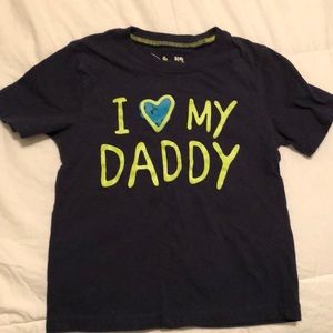 Jumping Beans “I love my Daddy” T-shirt.